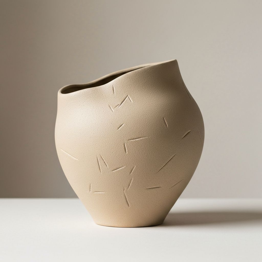 Vase Ceramique Organique